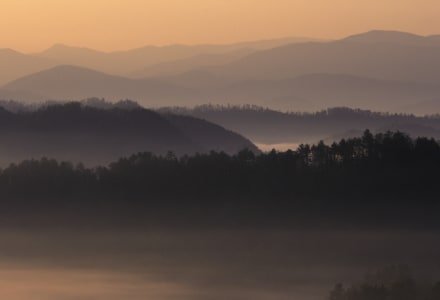 SMsp35 Sunrise from Foothills Parkway