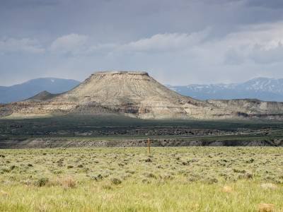 Crow Heart Butte, Wind River Indian Reservation, Wyoming - WYsp5