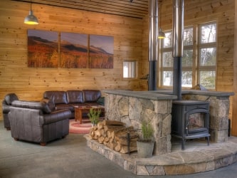 Stratton Brook Hut, Maine Huts & Trails, Carrabassett Valley, Maine