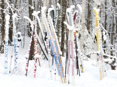 MHTw38 Snowy Skis
