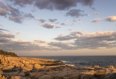 DECsp7p Schoodic Peninsula Sunset