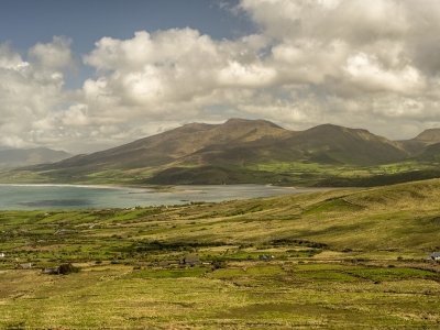 IRsp2-Brandon Bay and Stradbally Mountain from Dingle Way, Ireland