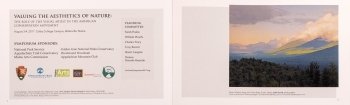 National Park Service - Symposium Brochure, 2017