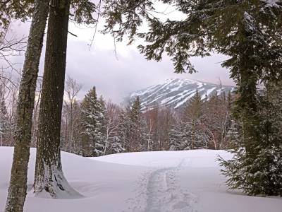 Sugarloaf Mountain Stormy Day, Carrabassett Valley, ME - SLw47