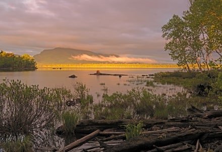 MHTsp48 Gold Edge at Flagstaff Lake