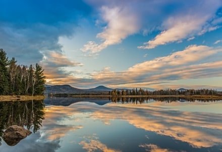 SLf333 Flagstaff Lake Early Morning