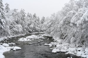 SLsp119-Carrabassett-River-after-Heavy-Spring-Snowstorm