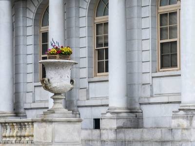 Portland City Hall Detail, Portland, ME - POsu66