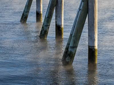 POw18-Three Tripods with Sea Smoke