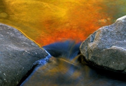 SLf6 Rocks & Maple Reflections