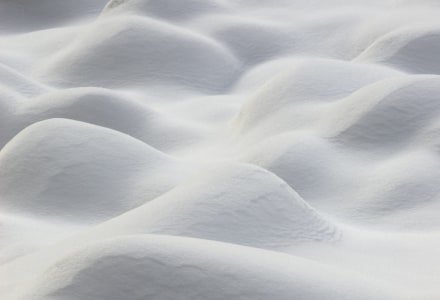 WI14 Rapid Stream Snow Mounds