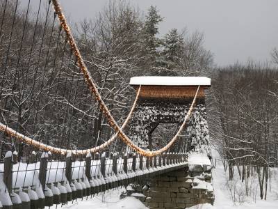OVWMw23 Wire Bridge in Winter #1