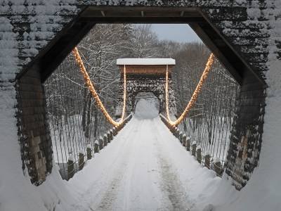OVWMw60 Wire Bridge in Winter #2